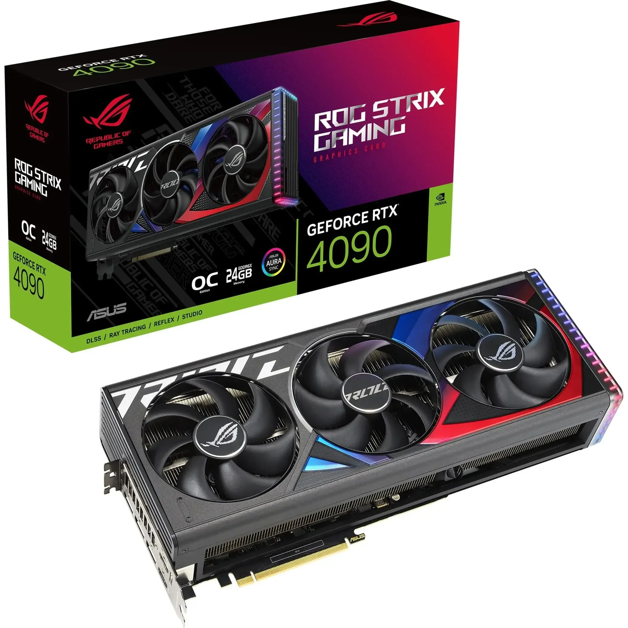 Kartu grafis Rog_Strix_GeForce - Rtx 4090 24Gb Graphics Card ulasan dan harga